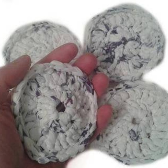 Plarn Plastic Yarn Recycled Bags Dish Scrubbers - Picture 8 of 8